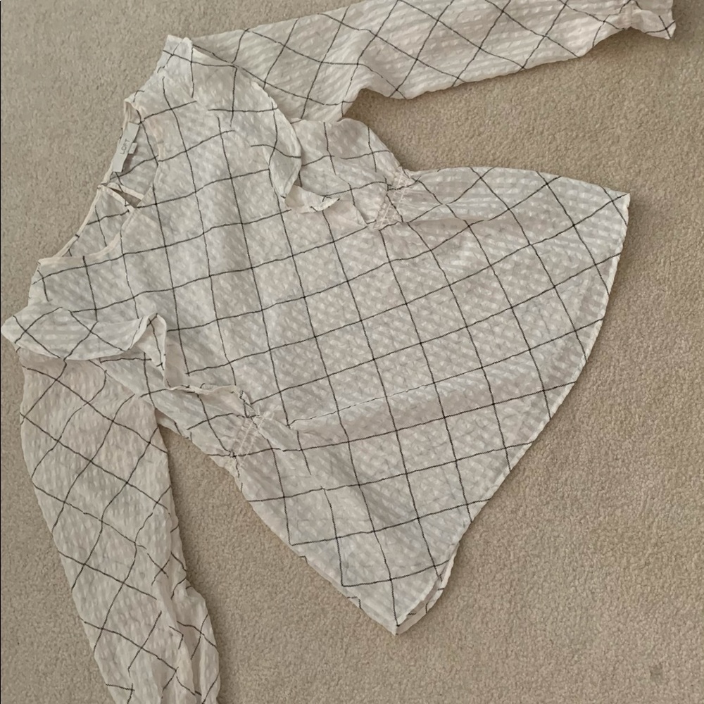 LOFT Off white blouse